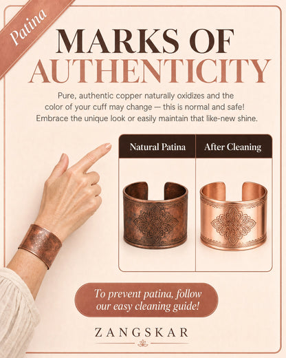 Tibetan Copper Cuff